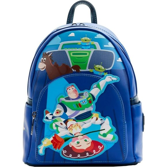Loungefly Disney Pixar Toy Story Buzz & Jesse Mini Backpack main image 6